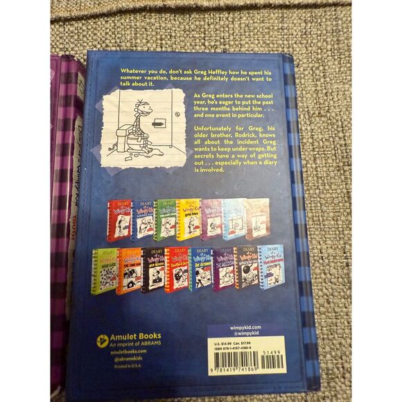 Diary of a Wimpy Kid Book Bundle (The Ugly Truth, Rodrick Rules, The Third Wheel - Picture 5 of 6